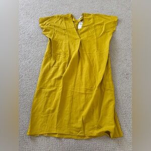 Zara Mustard Yellow Dress